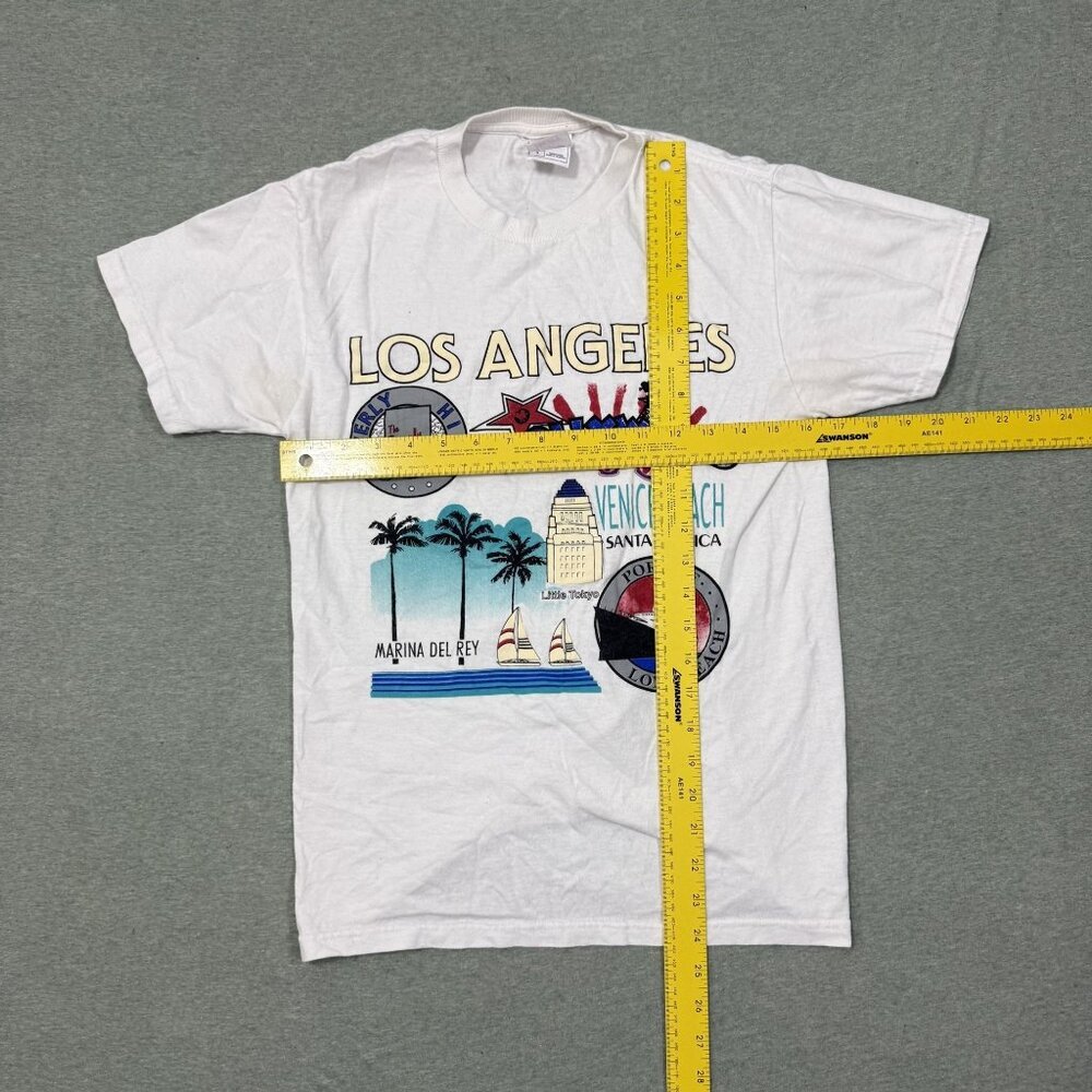 VINTAGE Los Angeles T-Shirt Adult Small b - Picture 5 of 5